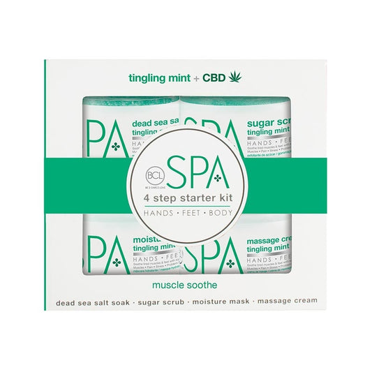 White Smoke BCL Spa  Tingling Mint CBD Starter Kit  16oz