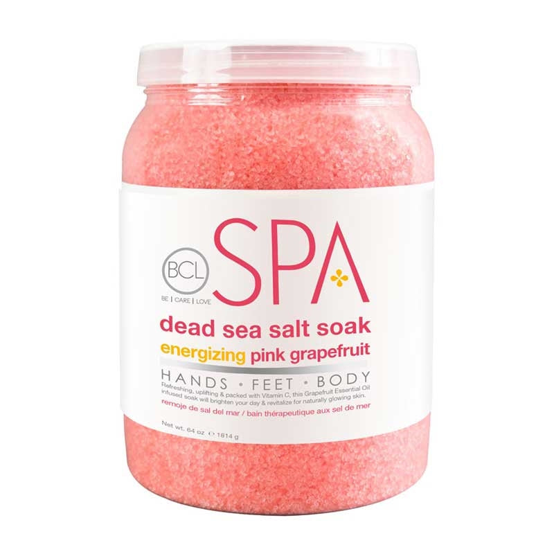 White Smoke BCL Spa  Pink Grapefruit Salt Soak  64oz