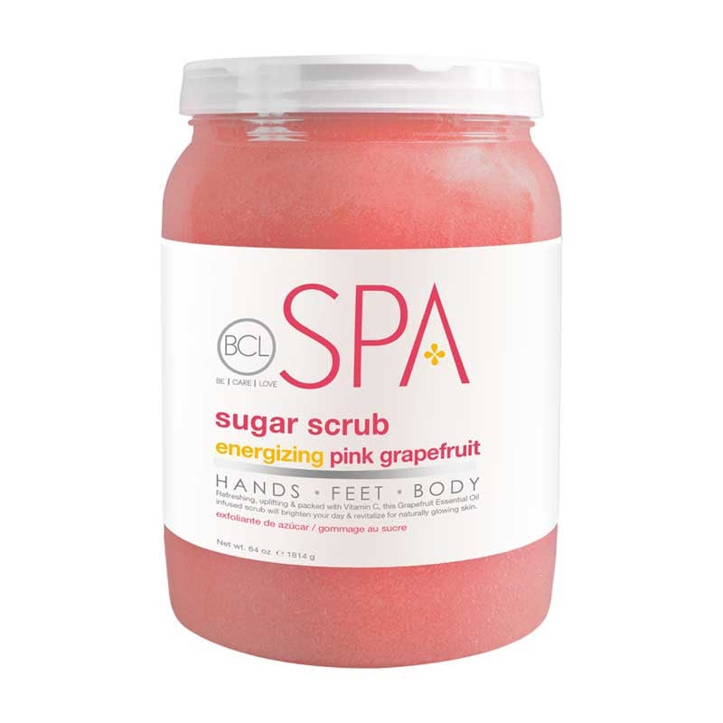 White Smoke BCL Spa  Pink Grapefruit Sugar Scrub  64oz