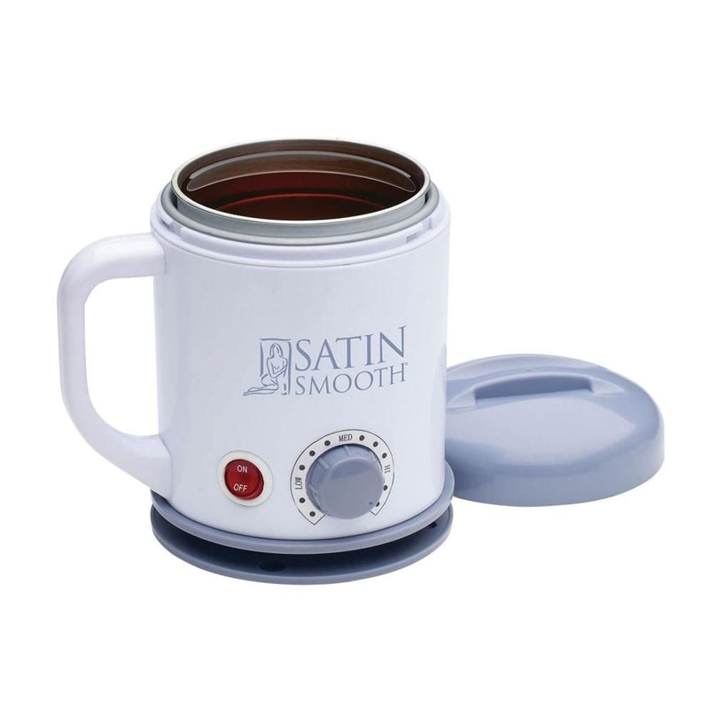 White Smoke Satin Smooth  (DSSW10C) Wax Warmer With Handle  Single
