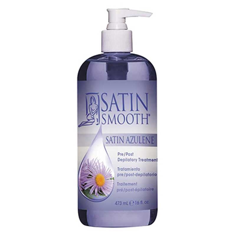 White Smoke Satin Smooth  Pre & Post Depilatory Treatment  16oz