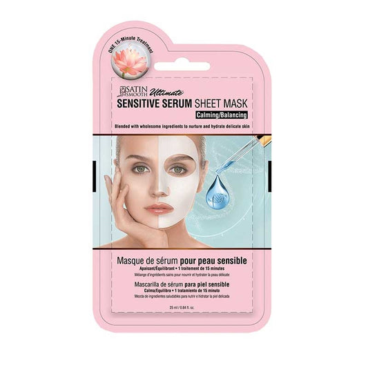 Pink Satin Smooth  Premium Serum Sheet Masks  36pc