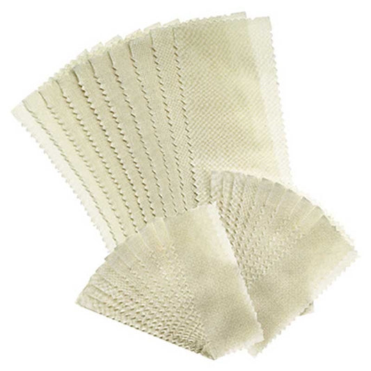 White Smoke Satin Smooth  Muslin Epilating Strips  100/bag  Large