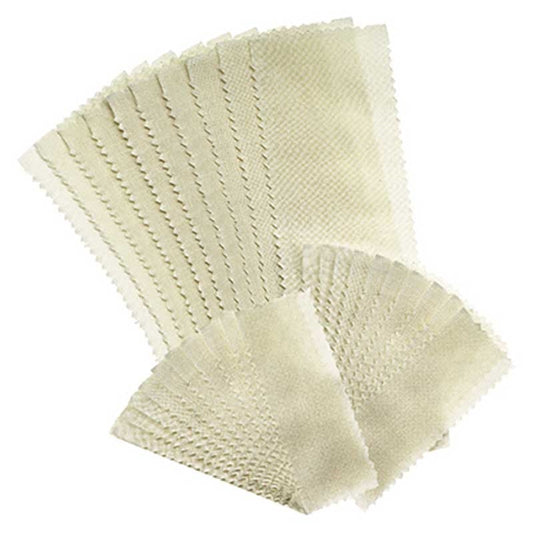 White Smoke Satin Smooth  Muslin Epilating Strips  100/bag  Small