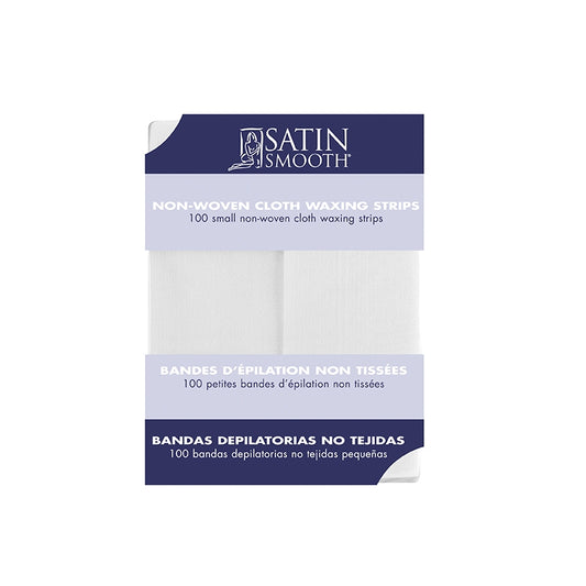 Lavender Satin Smooth  NonWoven Cloth Waxing Strips  Small  100/pcs