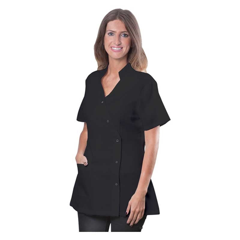 White Smoke LePro  Spa Jacket  Medium Black