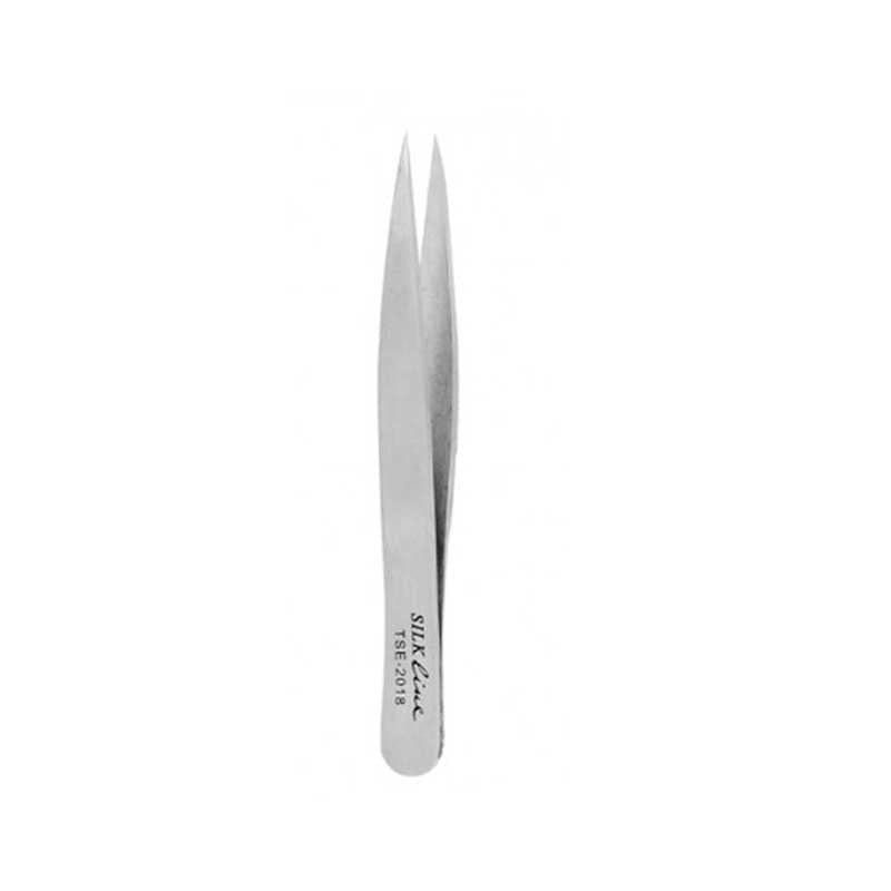 Gray Silkline  Pointed Tip Tweezer