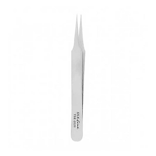 Light Gray Silkline  Extremely Sharp Tip Tweezer
