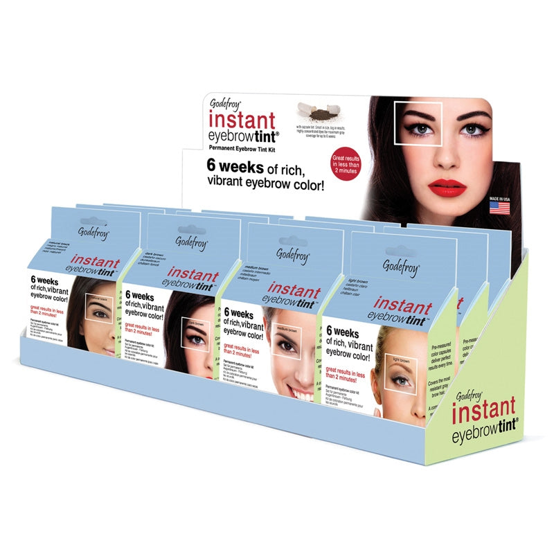 White Smoke Godefroy  Instant Eyebrow Tint  #502 Natural Black
