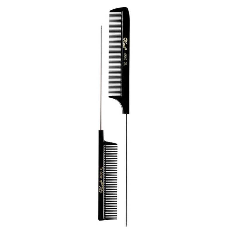 White Smoke Krest  Pin Tail Combs  XL Pins