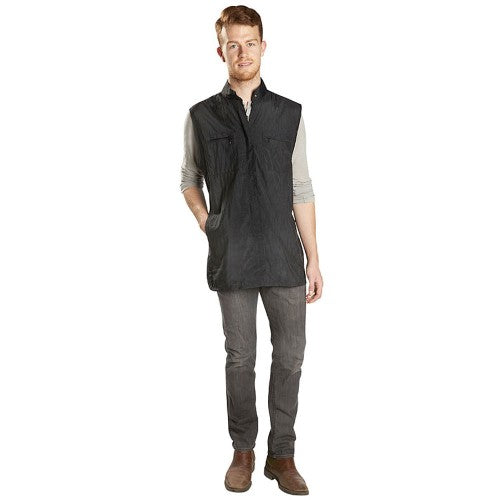 White Smoke Dannyco Unisex Zippered Vest
