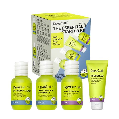 White Smoke DevaCurl Essential Starter Kit - Coarse