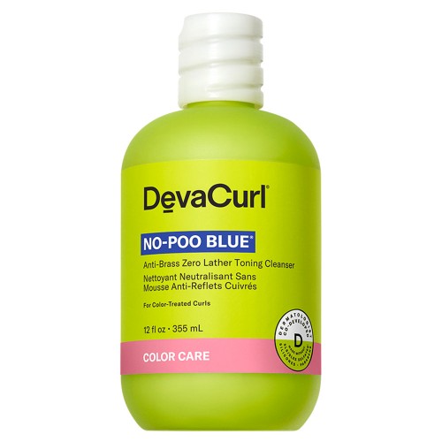 White Smoke DevaCurl No-Poo Blue Cleanser 12oz