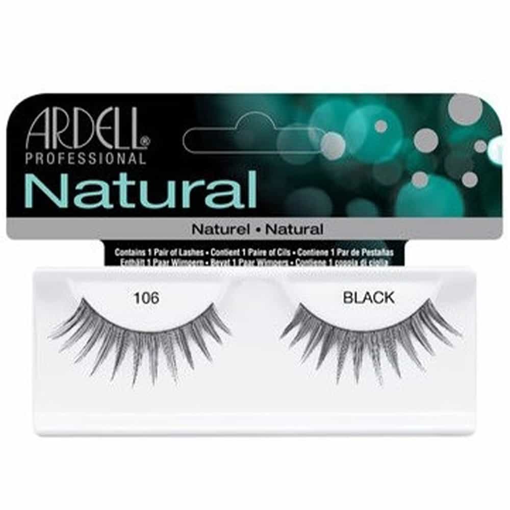 White Smoke Ardell Natural Lashes - 106 Black