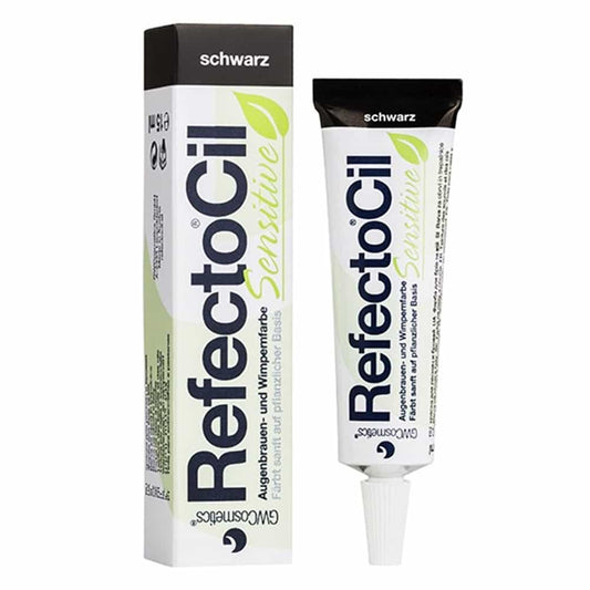 White Smoke Refectocil Sensitive Eyelash/EyebrowTint Black 15ml RC5021