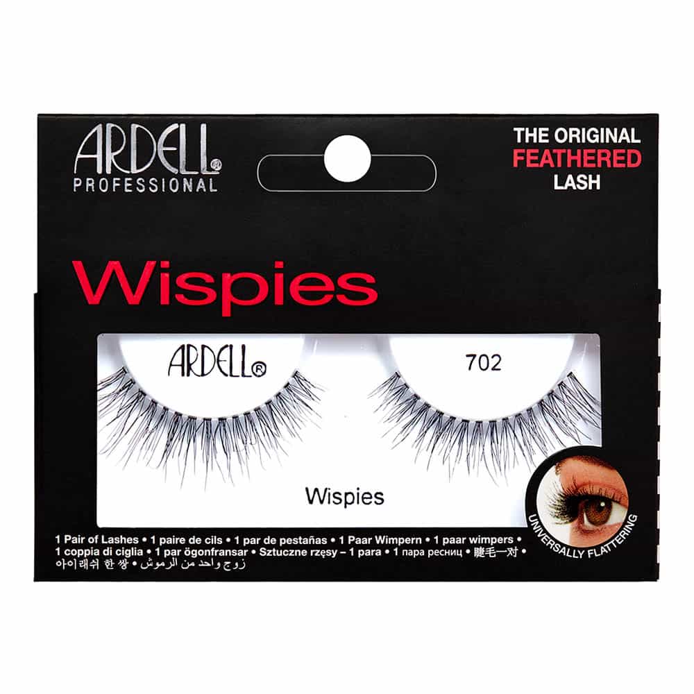 Black Ardell Wispies Lashes 1 Pair - 702 Black 33183