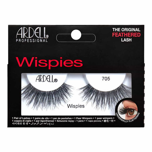 Black Ardell Wispies Lashes 1 Pair - 705 Black 33186