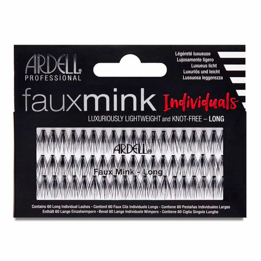 Black Ardell Fauxmink Individuals L/W Knot-Free -Long Black
