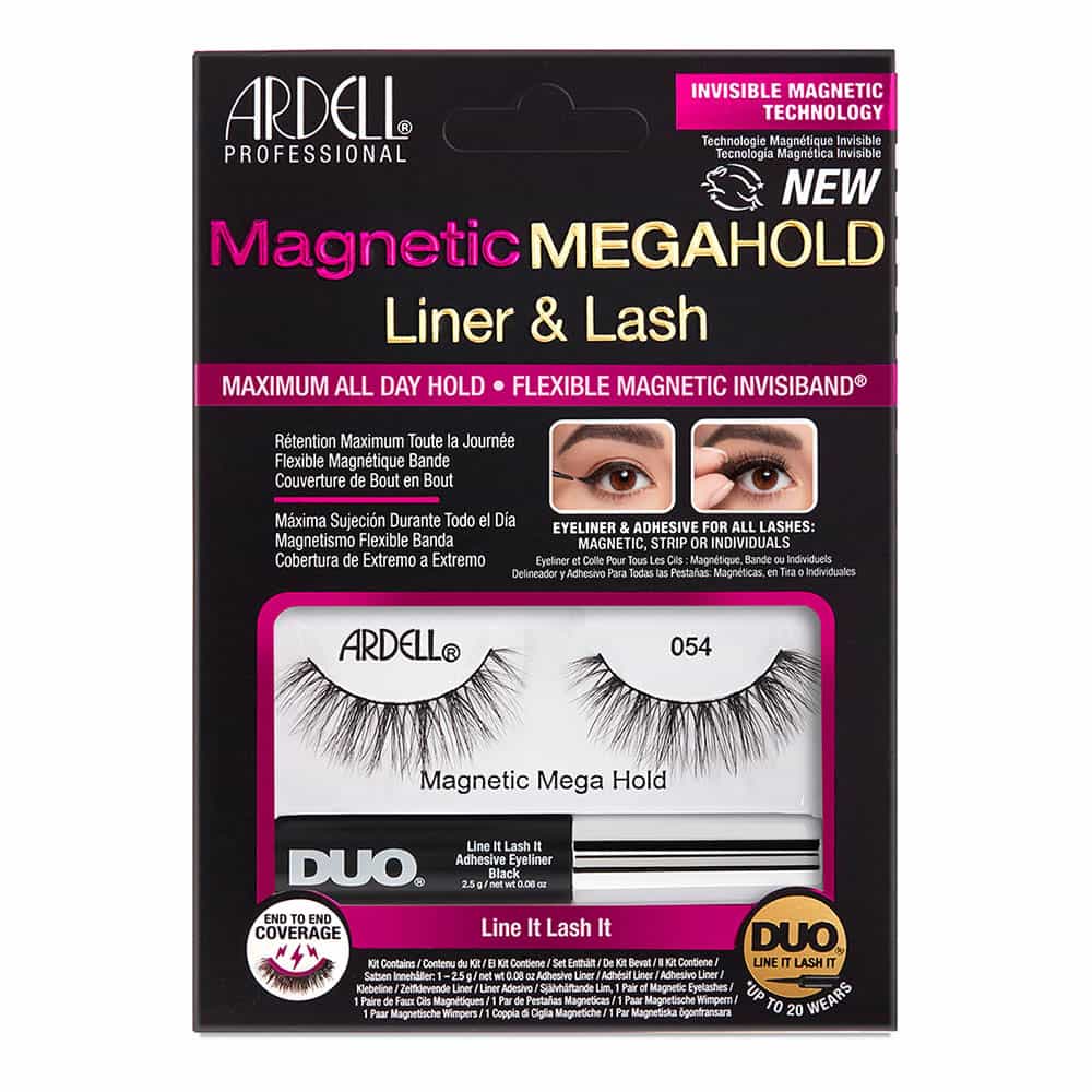 Black Ardell Magnetic MegaHold Liner & Lash Kit - 054 Black 61235