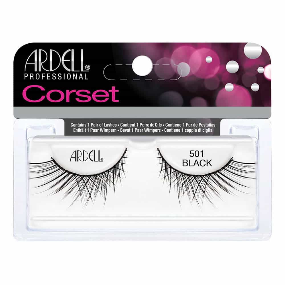 White Smoke Ardell Corset Lashes 1 Pair - 501 Black 62048