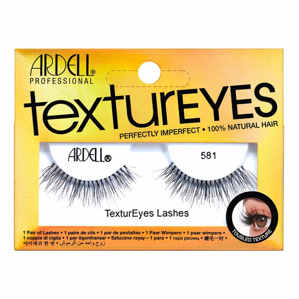 White Smoke Ardell TexturEyes Lashes 1 Pair - 581 Black 62166