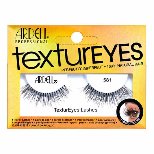 White Smoke Ardell TexturEyes Lashes 1 Pair - 581 Black 62166