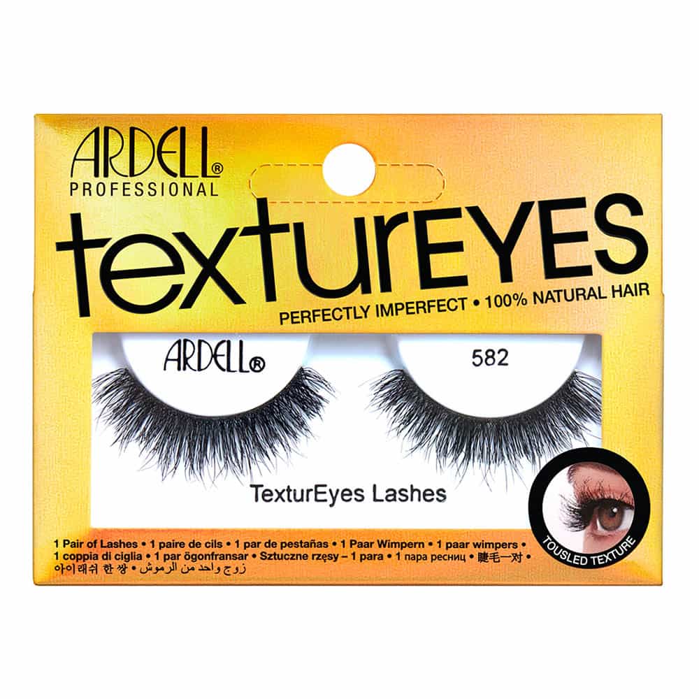 White Smoke Ardell TexturEyes Lashes 1 Pair - 582 Black 62167