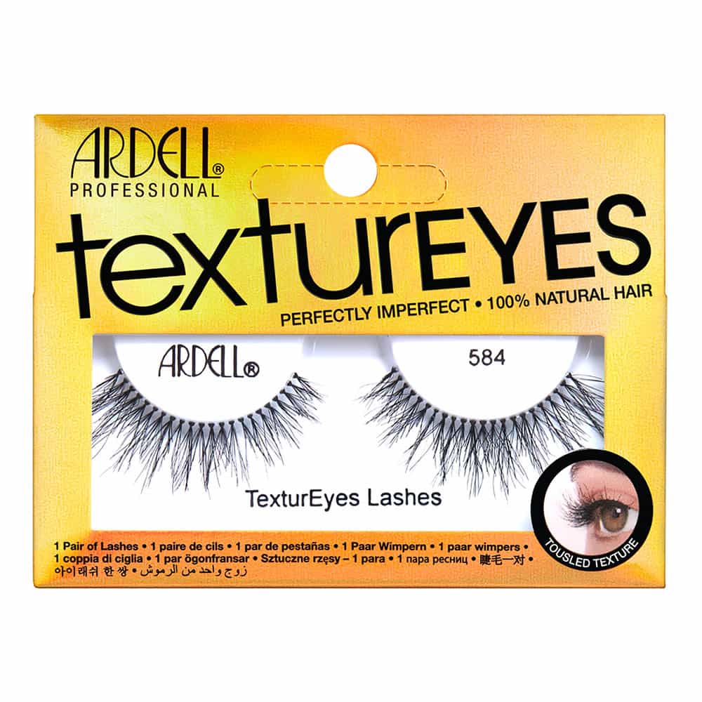 White Smoke Ardell TexturEyes Lashes 1 Pair - 584 Black 62169