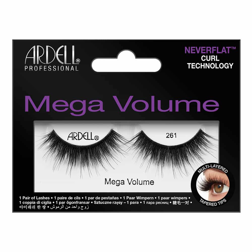 Black Ardell Mega Volume Lashes 1 Pair - 261 Black 62181