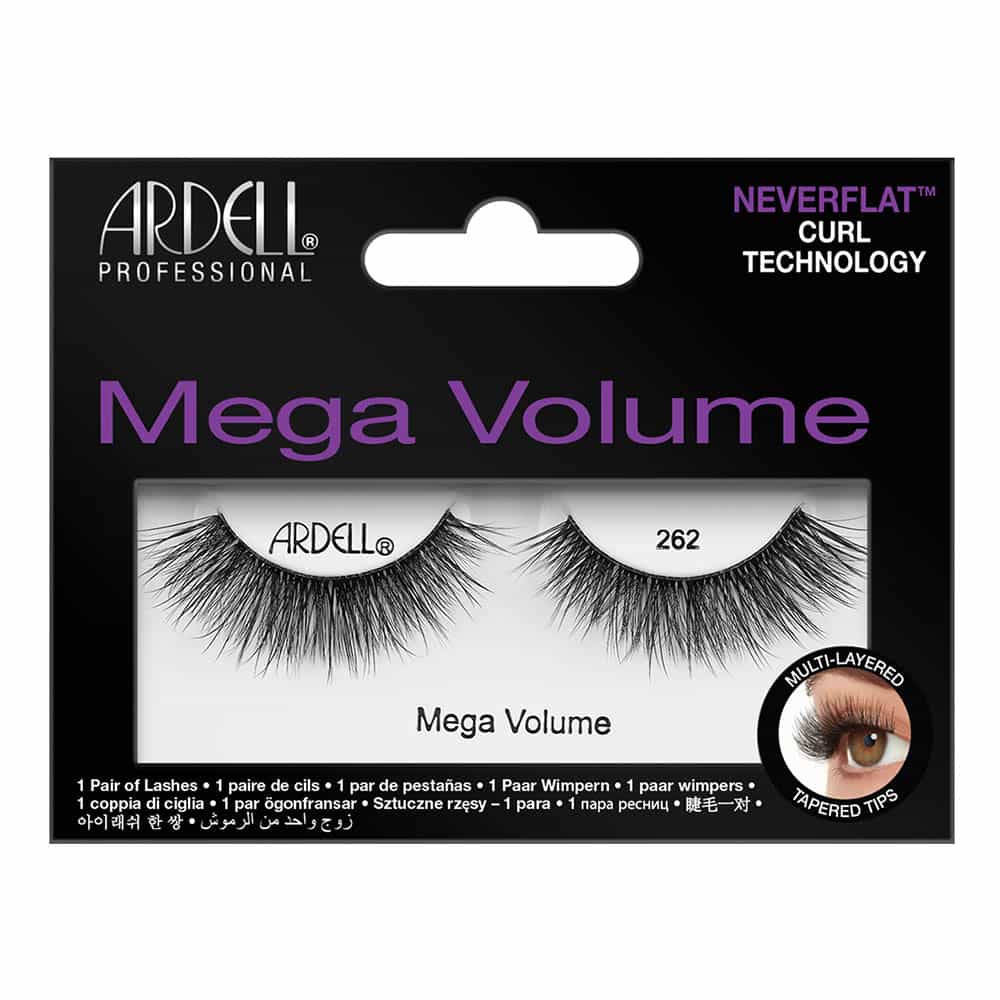 Black Ardell Mega Volume Lashes 1 Pair - 262 Black 62182