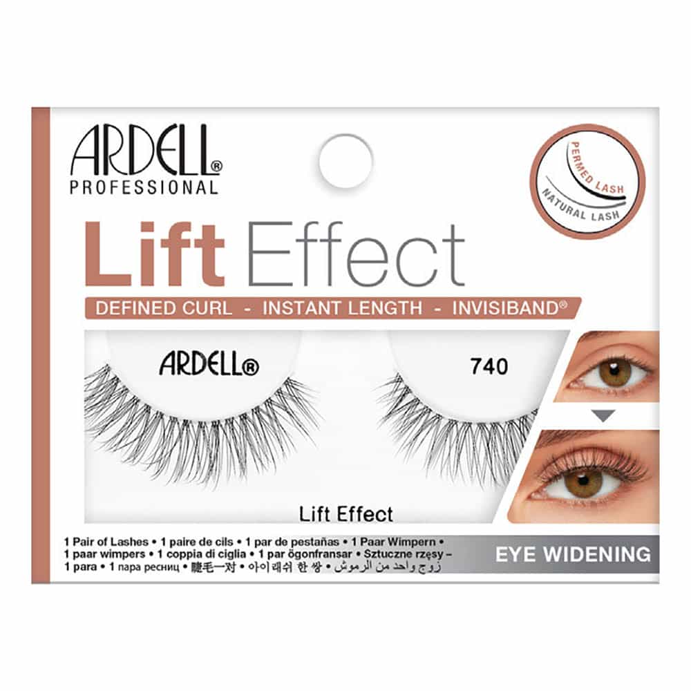 White Smoke Ardell Lift Effect Lashes 1 Pair - 740 Black 62612