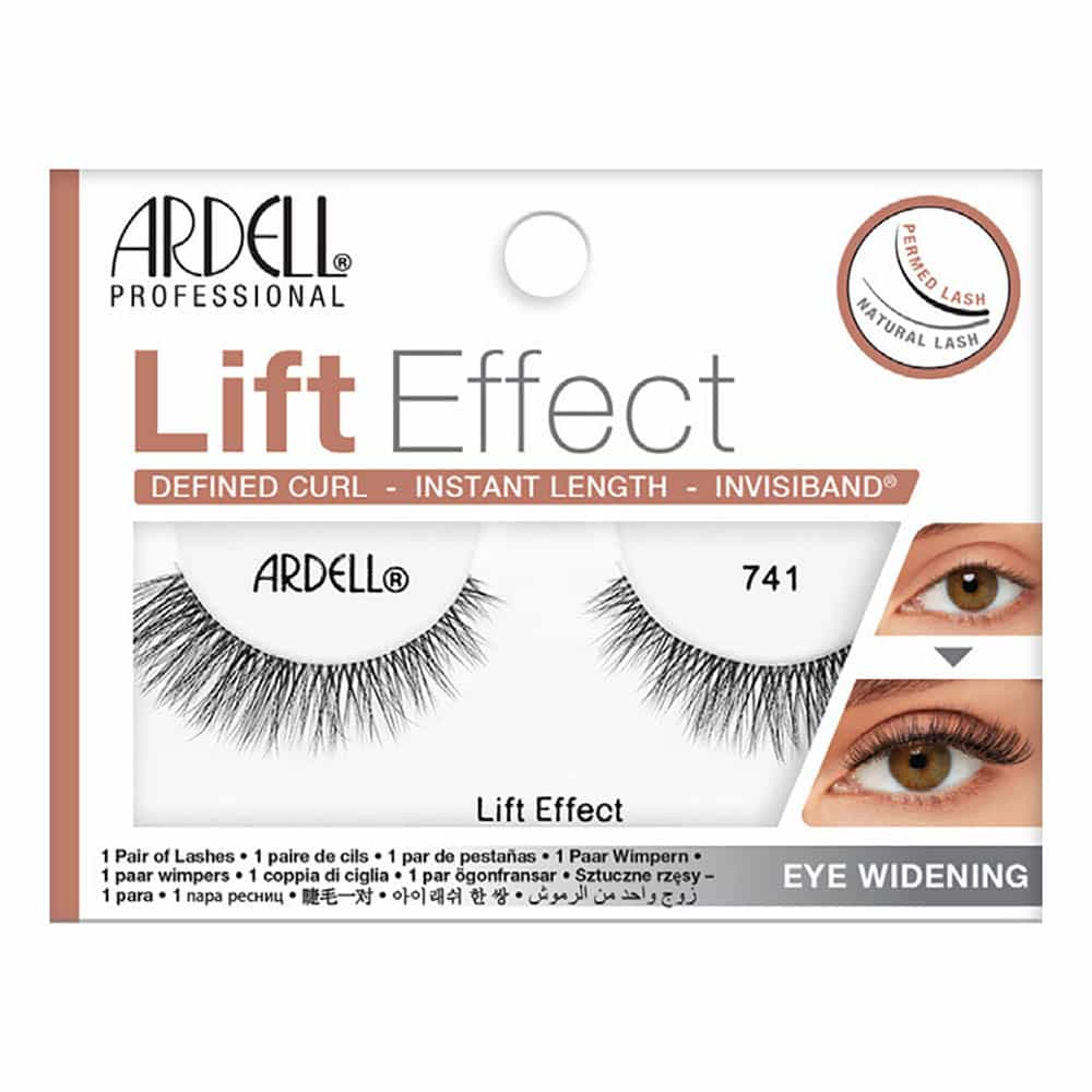 White Smoke Ardell Lift Effect Lashes 1 Pair - 741 Black 62613