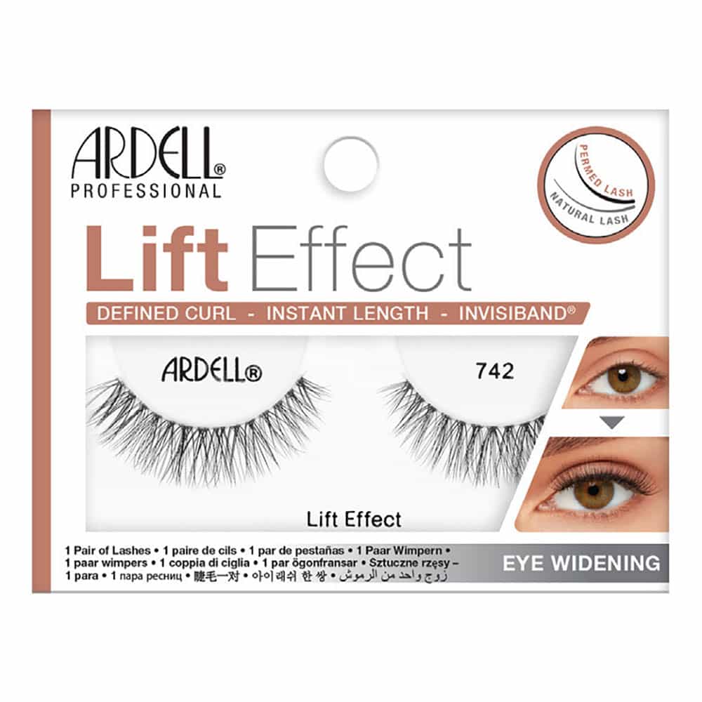 White Smoke Ardell Lift Effect Lashes 1 Pair - 742 Black 62614