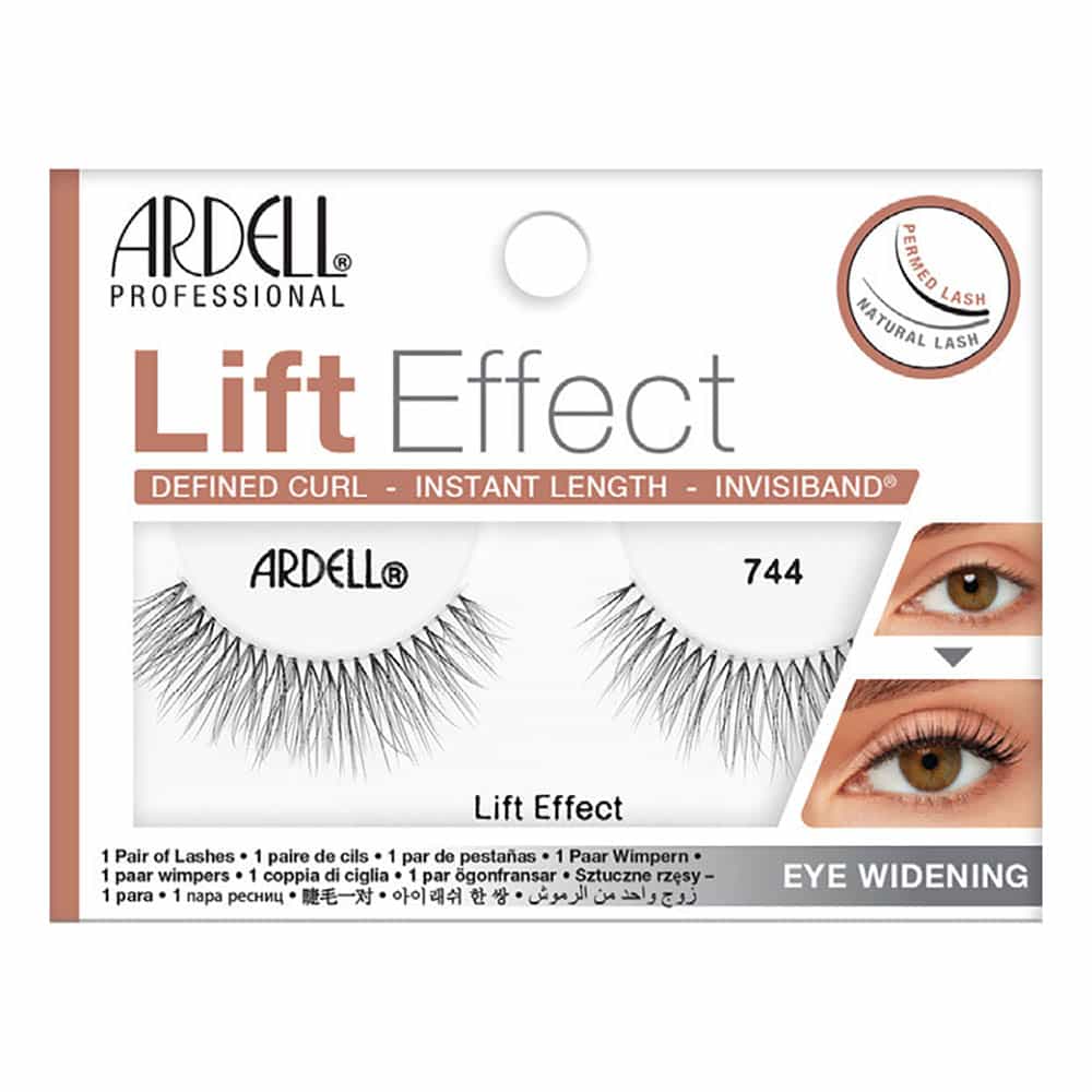 White Smoke Ardell Lift Effect Lashes 1 Pair - 744 Black 62616