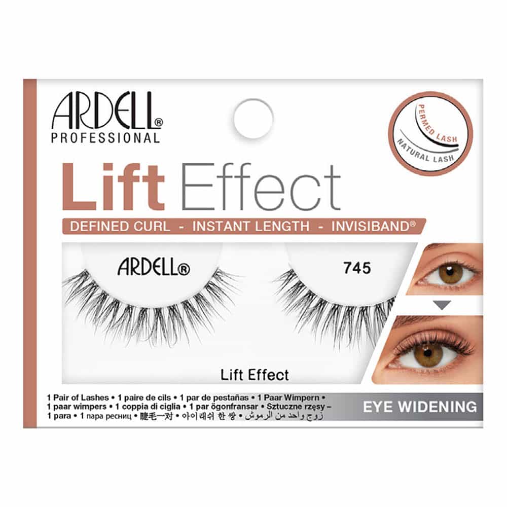 White Smoke Ardell Lift Effect Lashes 1 Pair - 745 Black 62617