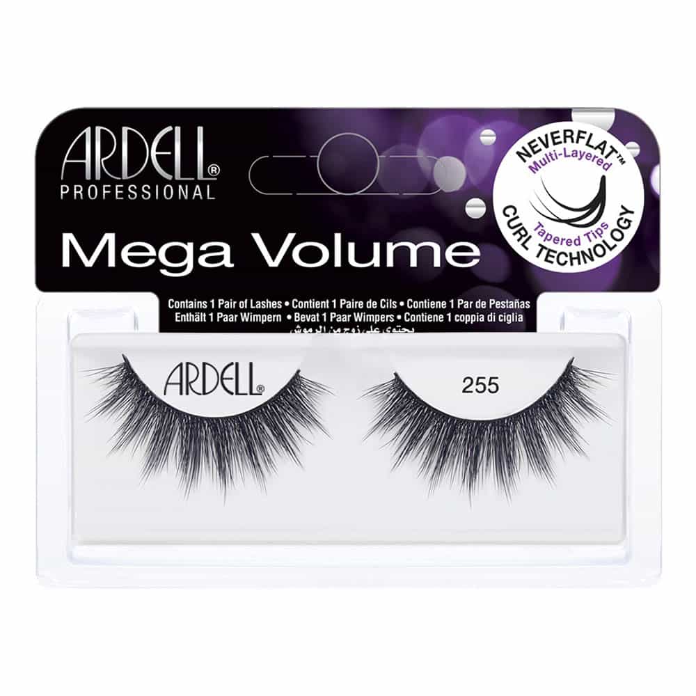 Lavender Ardell Mega Volume Lashes 1 Pair - 255 Black 66469