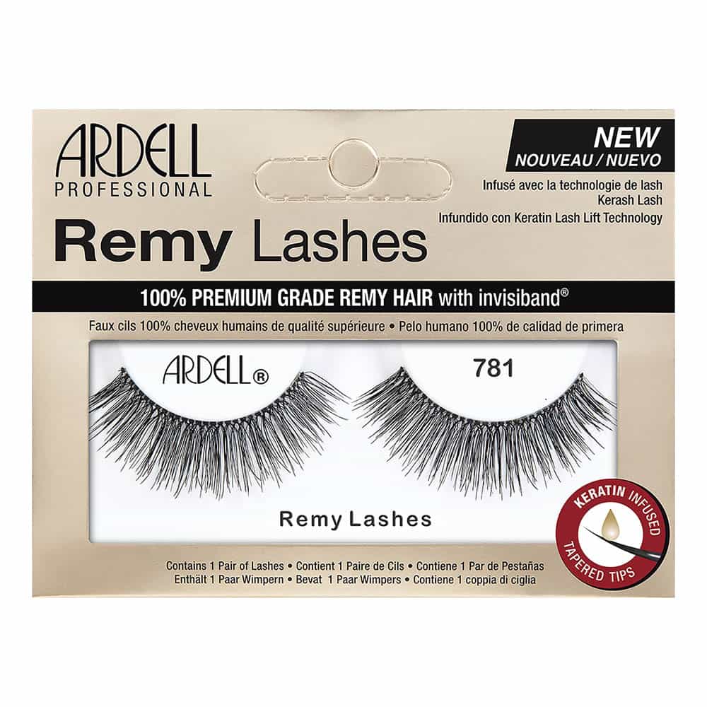 White Smoke Ardell Remy Lashes 1 Pair - 781 Black 67436
