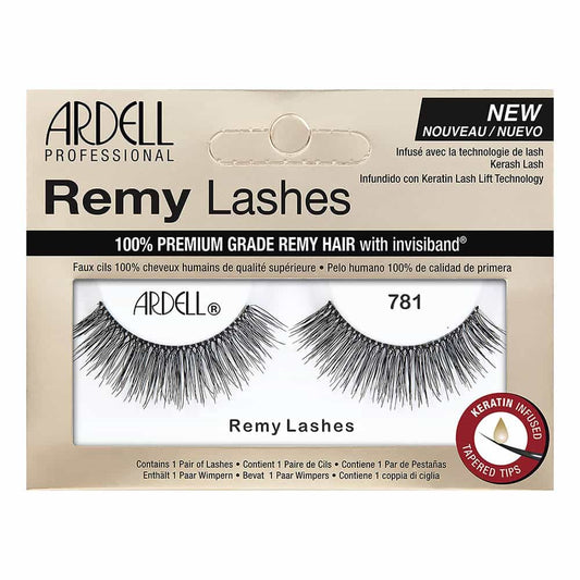 White Smoke Ardell Remy Lashes 1 Pair - 781 Black 67436