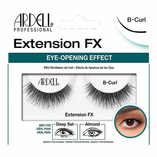 White Smoke Ardell Extension FX Lashes - Eye-Opening Effect B-Curt 68692