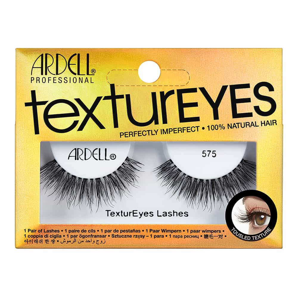 Light Goldenrod Ardell TexturEyes Lashes 1 Pair - 575 Black 70487