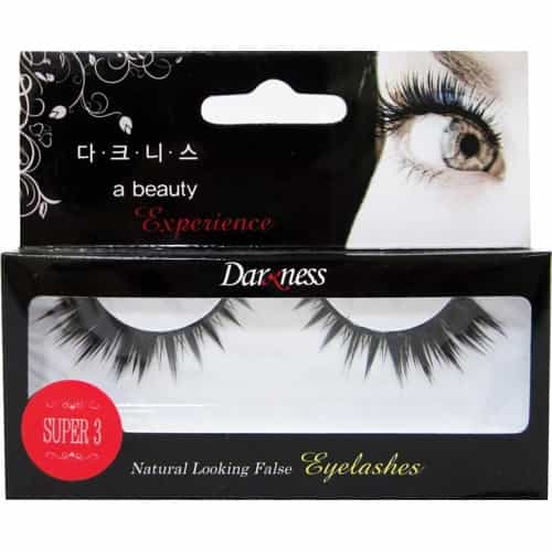 Black Darkness Eye Lashes SUPER 3 - Holder Type DEC-0097