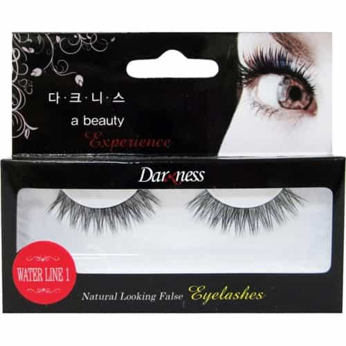 Black Darkness Eye Lashes WATER LINE 1 - Holder Type DEC-0116