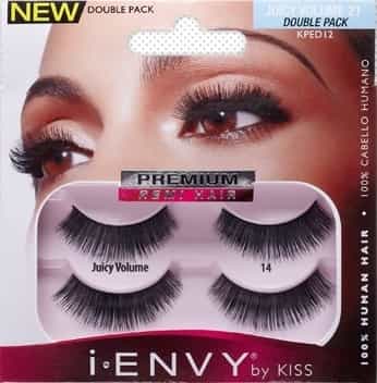 Dark Slate Gray I.Envy By Kiss Juicy Volume 12 Double Pack P/R Hair - KPED12