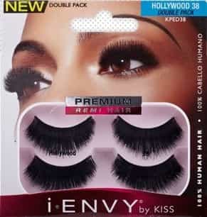 Black I.Envy By Kiss Hollywood 38 Double Pack P/R Hair - KPED38