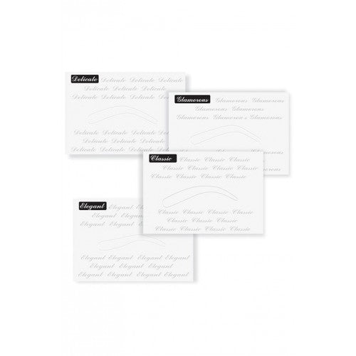White Smoke Ardell Brow Perfection Stencils
