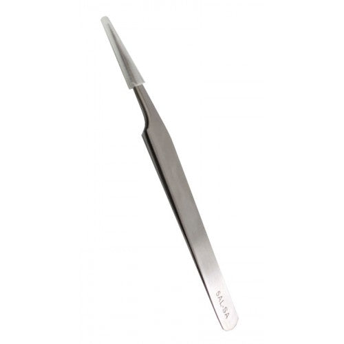 White Smoke Micha Professional Tweezers - Angular