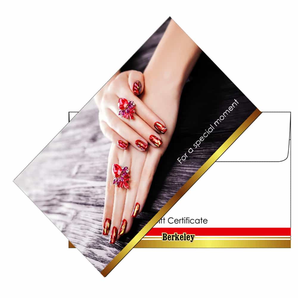 White Smoke Matching Envelope For Gift Certificate 50PK EN120