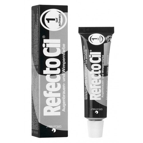 White Smoke Refectocil Lash & Brow Tint #1 Pure Black