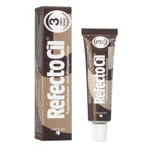 White Smoke Refectocil Lash & Brow Tint #3 Natural Brown
