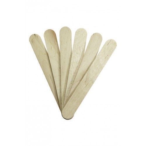 White Smoke Satin Smooth Wood Applicators Large 100pk
